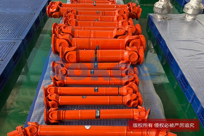 耐磨抗冲击万向节联轴器适配夹芯板生产线严苛工况
