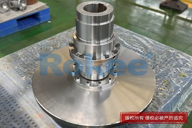 制动盘型鼓形齿联轴器